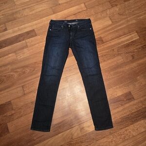Adriano Goldschmied Dark Blue Cigarette Jeans